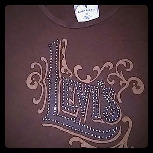 Levis studded brown short sleeveTshirt